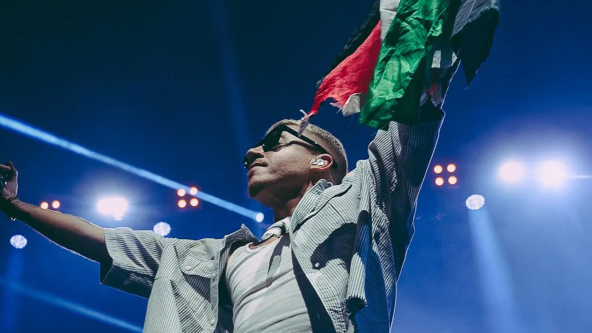 Fans voice support on final night of Macklemore’s ‘Free Palestine’ tour
