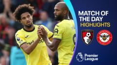 Brentford hold Bournemouth as Rose's wait for a win continues