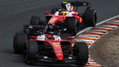 Ferrari delay in moving Leclerc costly - Hamilton