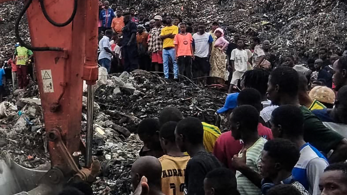 Landfill collapse kills 30 in Guinea’s capital after heavy rains