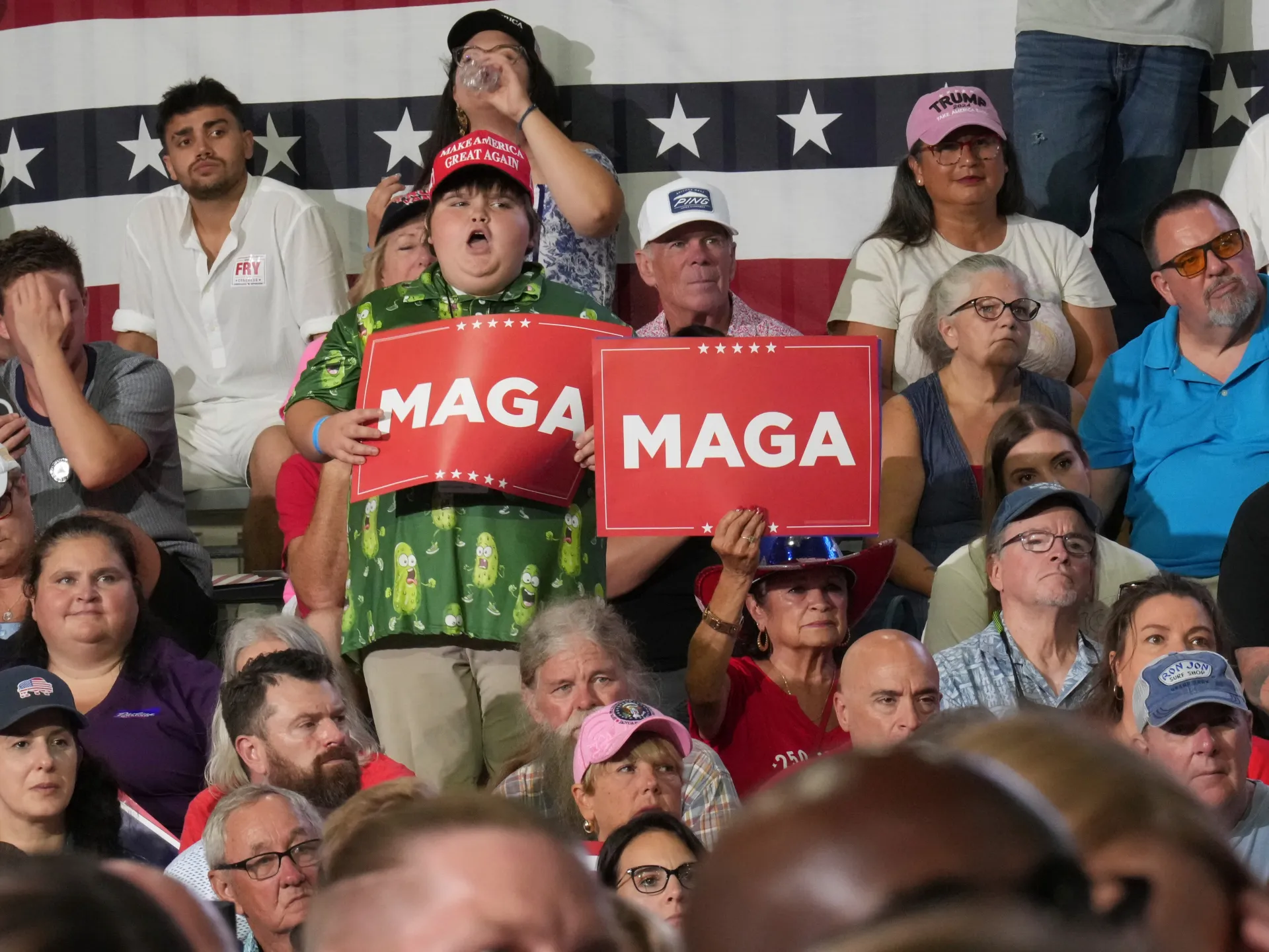 ‘You have to sacrifice’: Trump voters stay loyal as US midterms approach