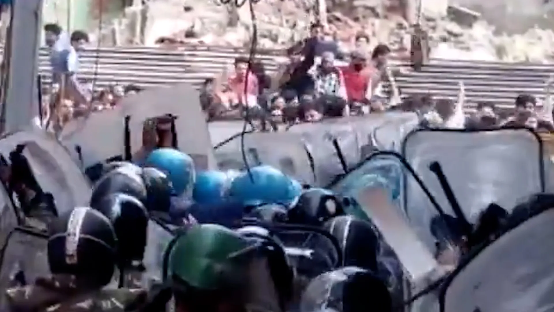 Police clash with protesters over mosque demolitions in India