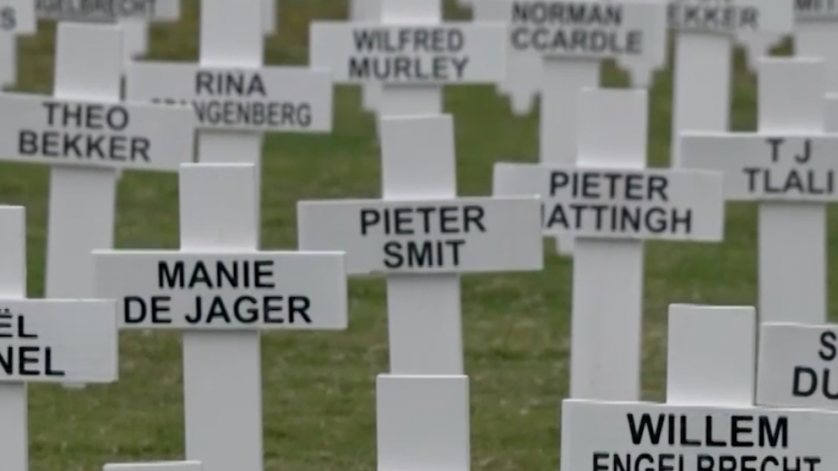US installation commemorates victims of South African ‘white genocide’