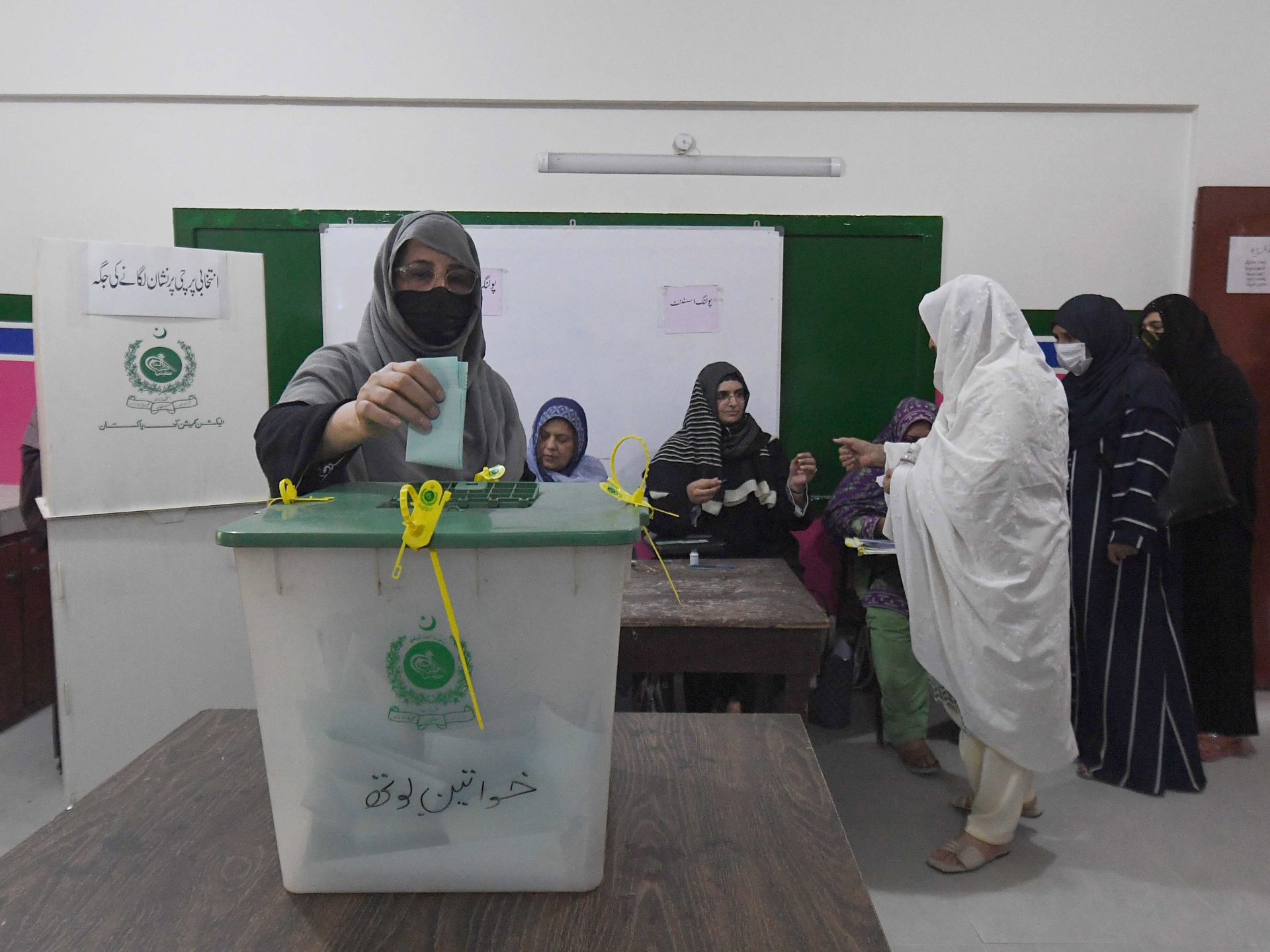 Pakistan-administered Kashmir votes for president amid unrest