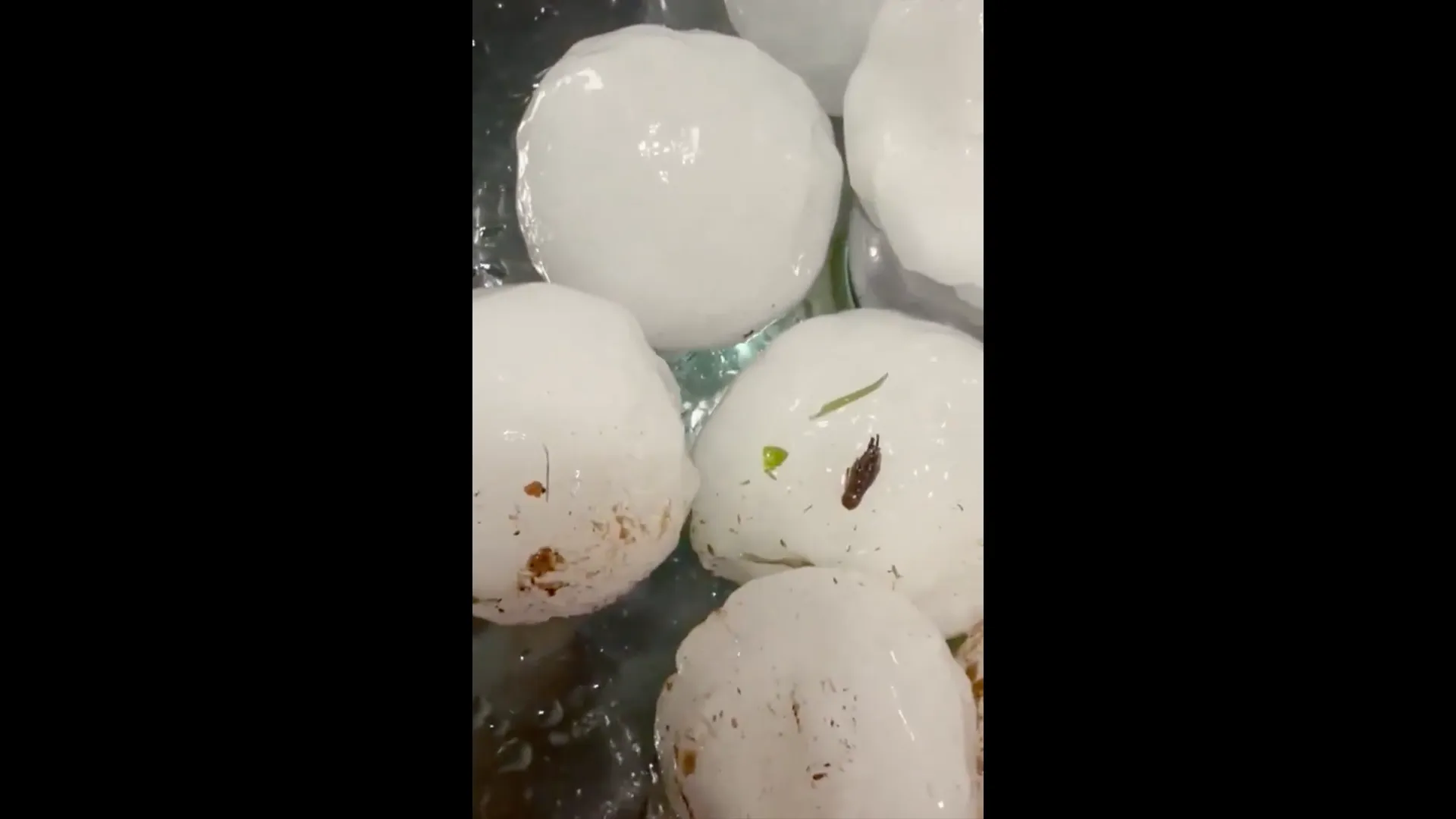 Widespread damage after huge hailstones pound Paraguay capital