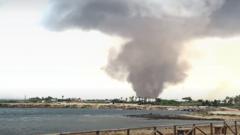 Tornado rips through Sicilian town and city
