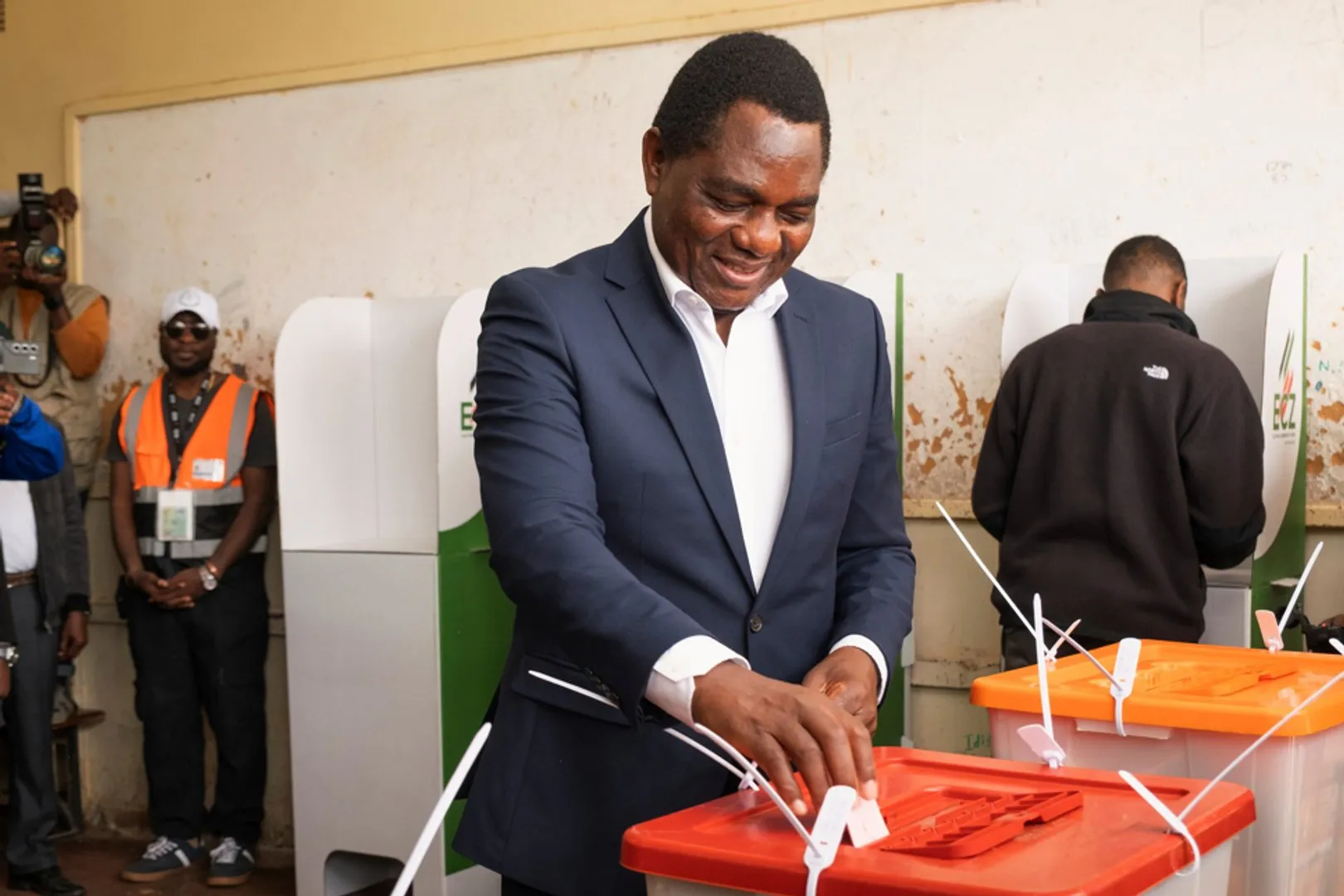 Hichilema wins second term as president of copper-rich Zambia