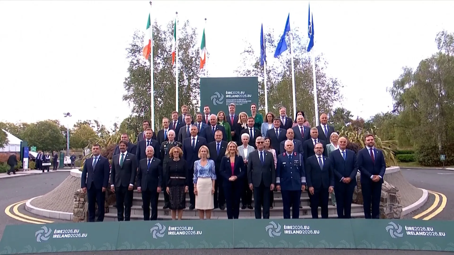 EU ministers in Ireland tackle Israeli settlement trade and Ukraine defence