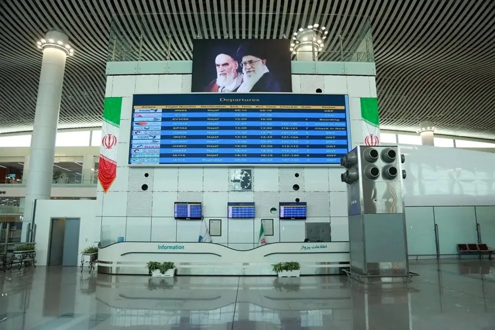 Iran threatens widespread disruption as Iraq halts Iran flights