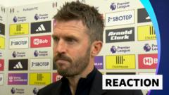 Carrick impressed Man Utd 'kept belief' to earn draw at Fulham