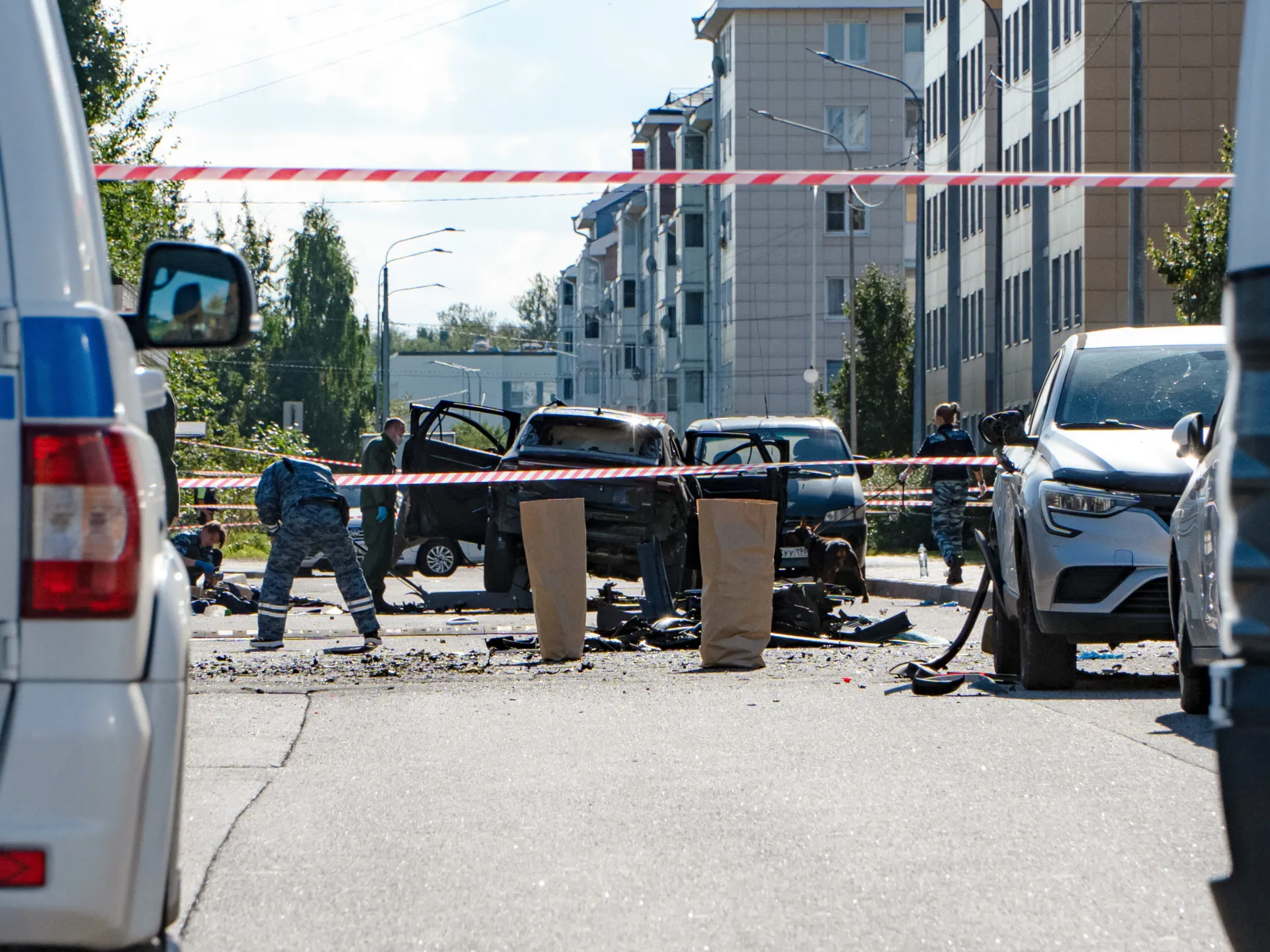 Russian military serviceman killed in St Petersburg car blast