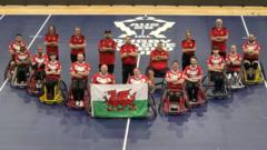 McCabe, 16, handed Wales Wheelchair debut in World Cup opener