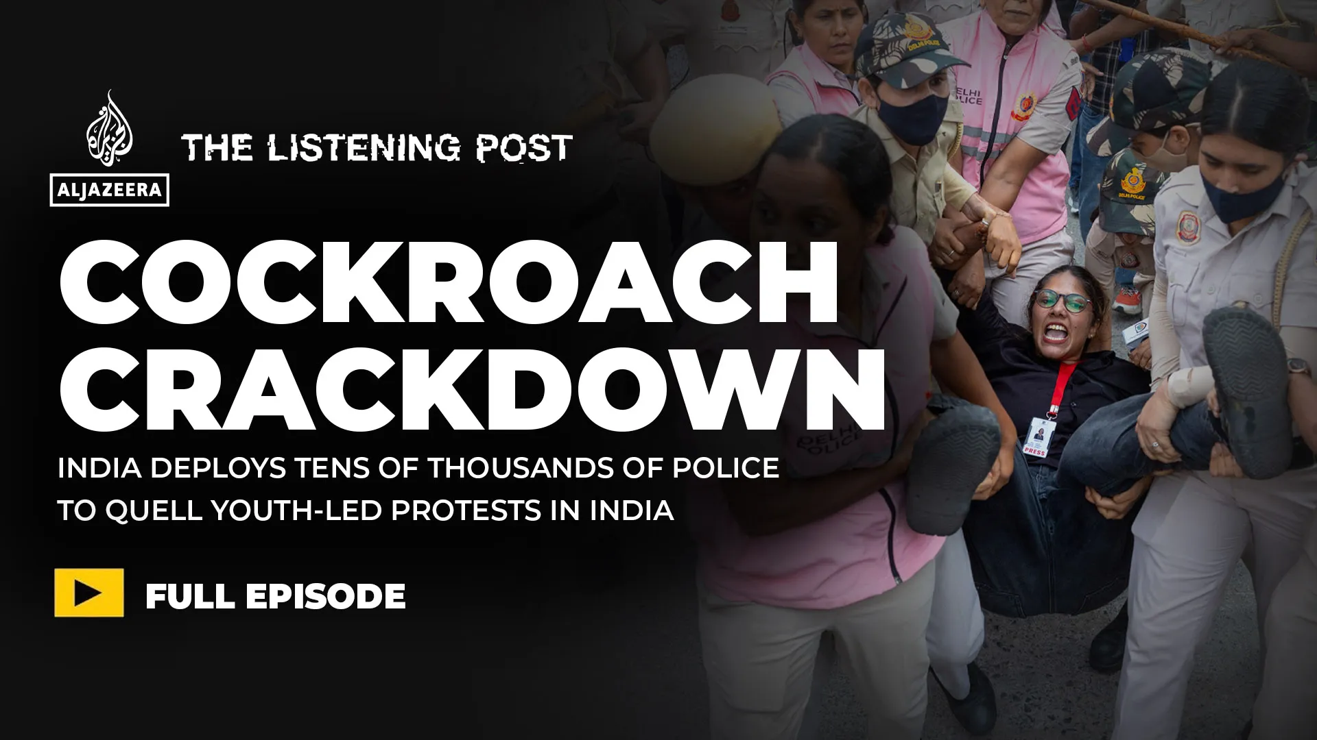 India’s crackdown on cockroaches, critics and cameras