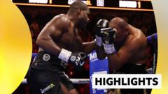 'Devastating & dramatic' - Dubois stops Wardley to retain title