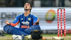 Abhishek hits fastest century in full-member T20s