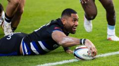 Cokanasiga scores twice as Bath beat Sale