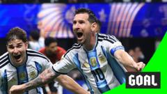 Watch: Messi's last-ever goal for Argentina