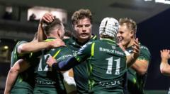 Connacht secure bonus-point win over Zebre
