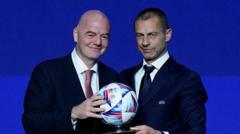 Infantino must remember he is European - Ceferin