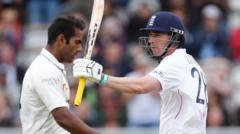 Lawrence impresses as weather delays England