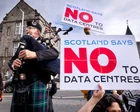 Hundreds gather to urge Scottish government to pause datacentre boom