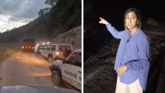 Blocked roads and devastation as BBC drives to site of Nepal floods