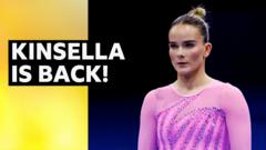 Kinsella nails floor routine in all-around final
