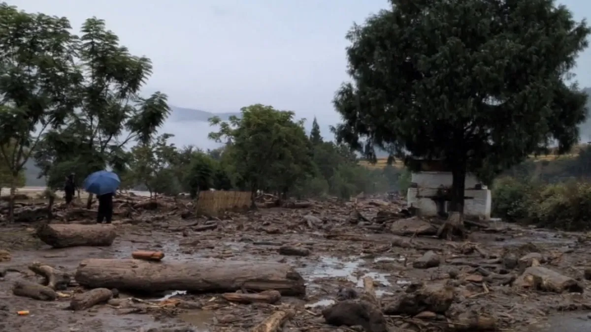 Bhutan hot springs hit by flood from glacial lake burst