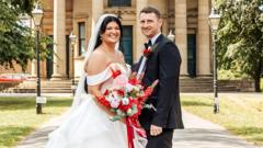 Zinc dresses and ice creams - how to survive a heatwave wedding