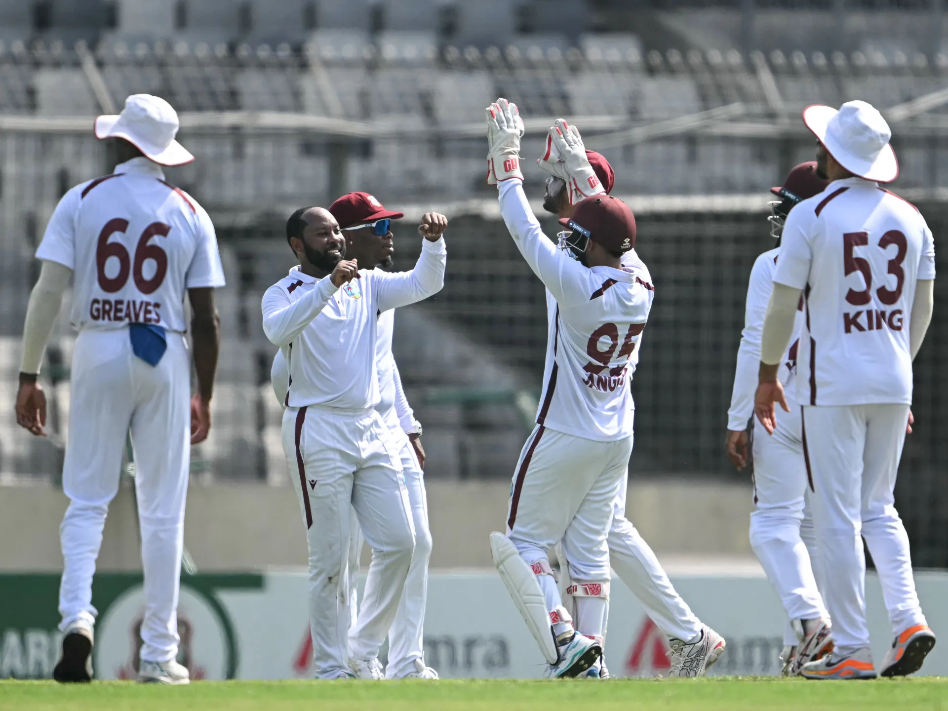 Bangladesh’s Shadman Islam hits century, but West Indies force collapse