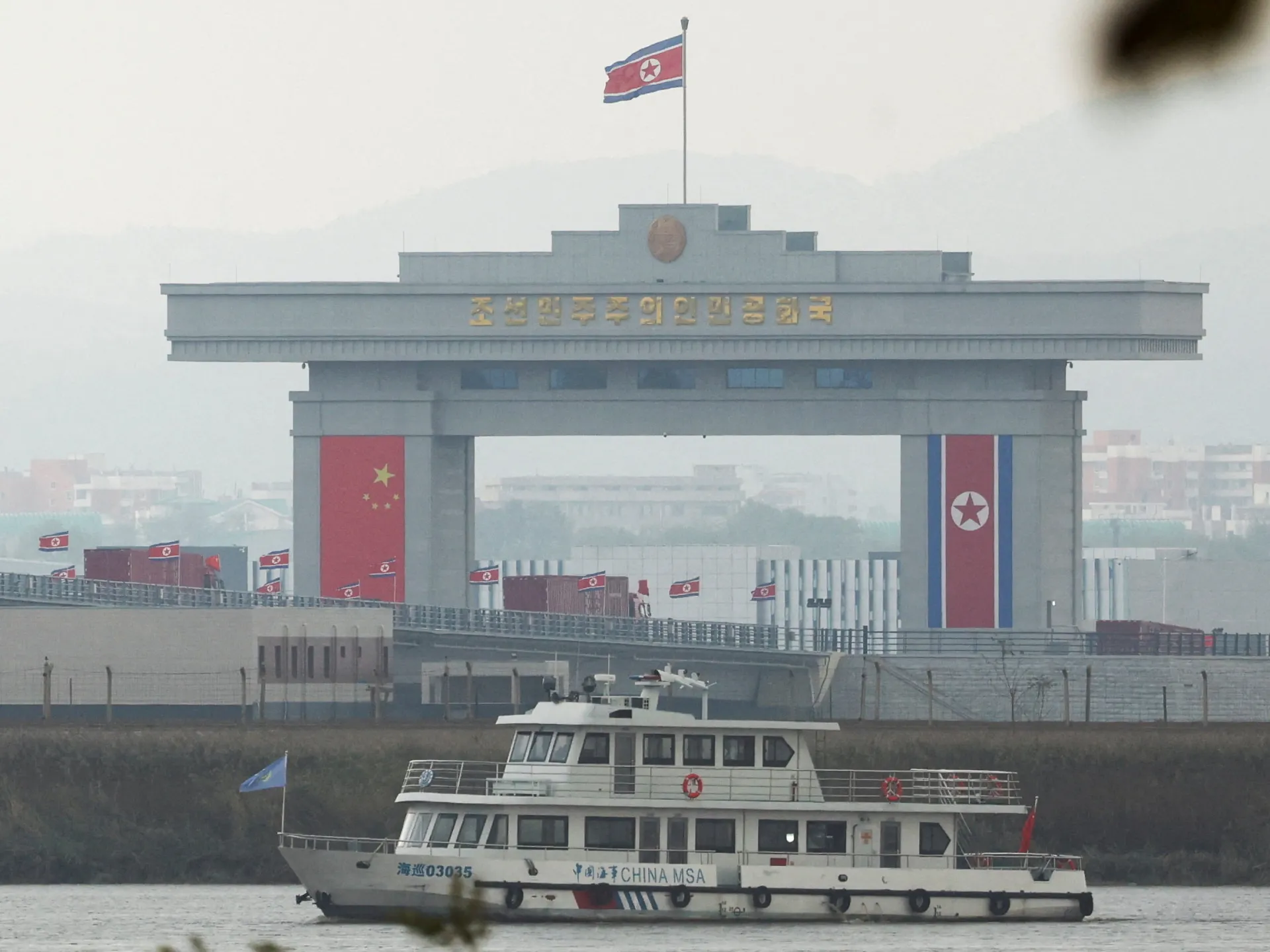 Photos: China and North Korea open new border bridge amid deepening ties