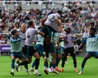 Newcastle’s Matthias Jaissle looks on bright side despite lacklustre Leverkusen defeat