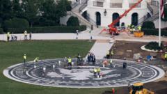 Another White House renovation? A look at Trump's new helipad