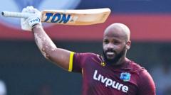 Windies break their ODI batting record in India run-fest