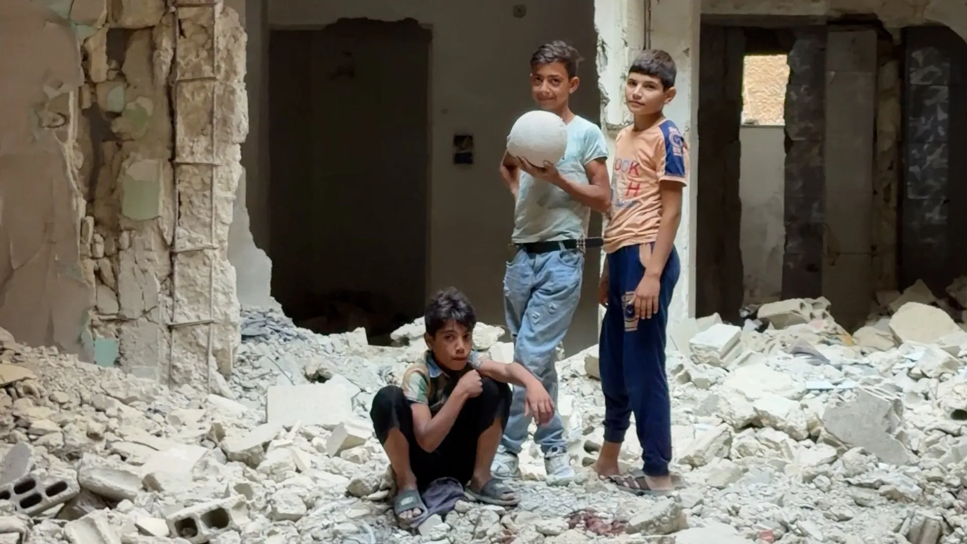 The cost of rebuilding family homes in war-ravaged Syria