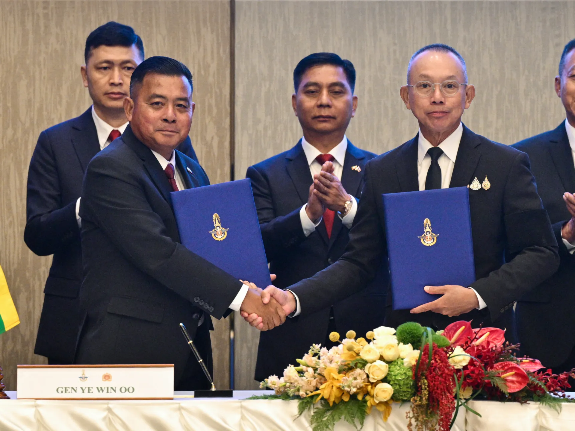 Myanmar military chief visits Bangkok as diplomatic offensive continues