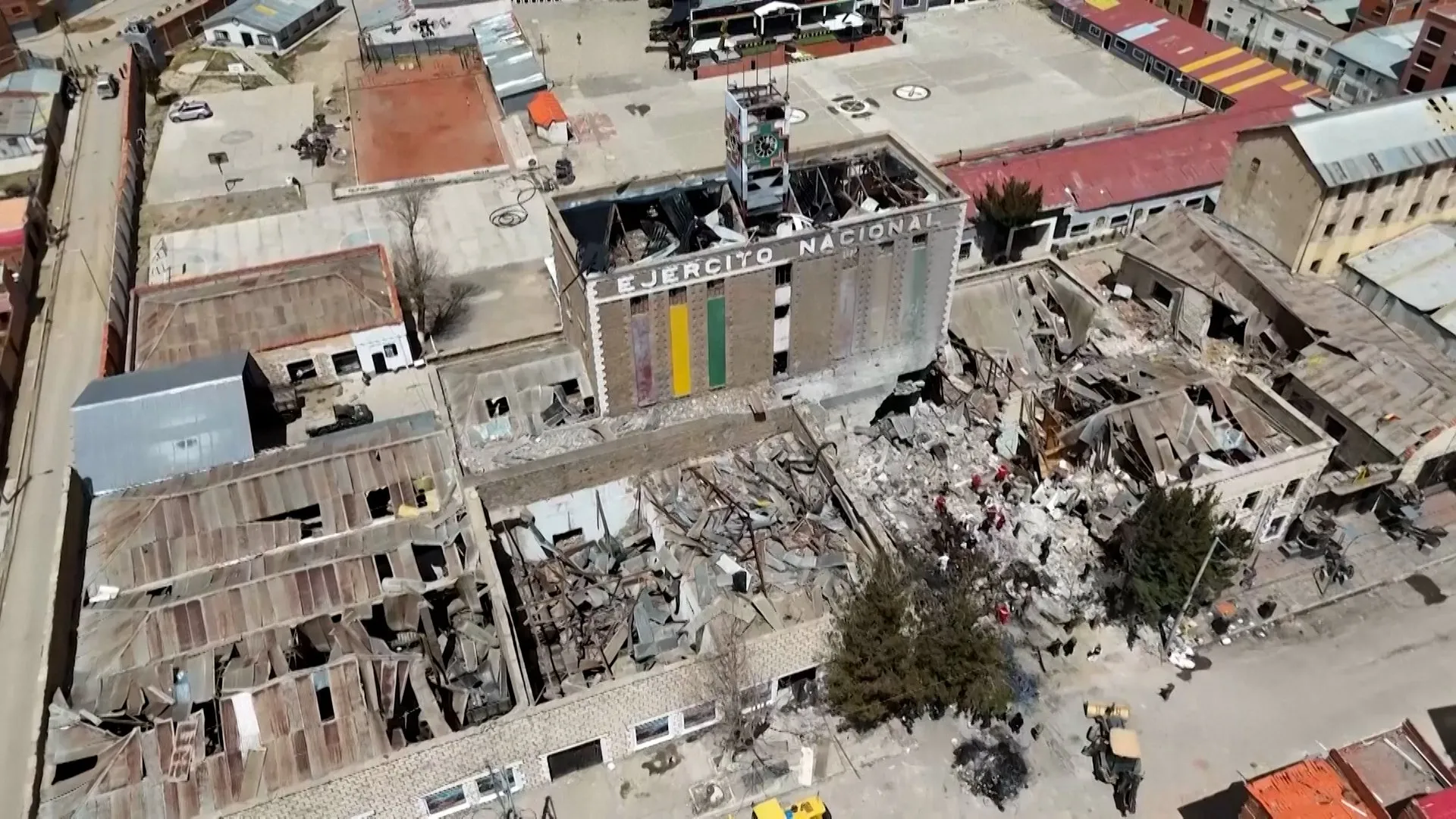 ‘House moved like jelly’ says resident near Bolivia barracks blast