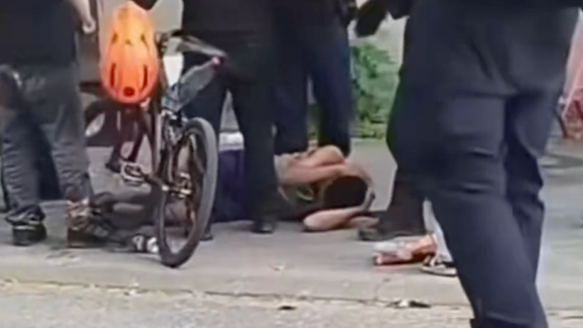 Man dies after French police officer throws him on the ground