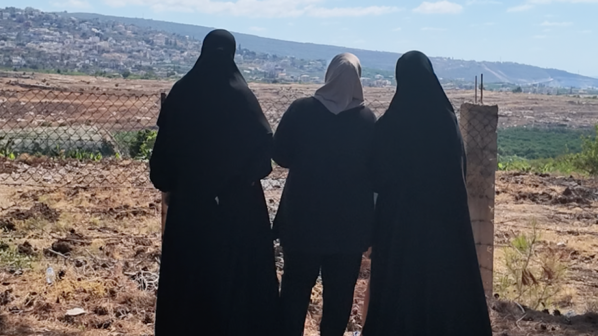 Displaced Lebanese watch southern Lebanon’s ‘pilot zones’ from afar