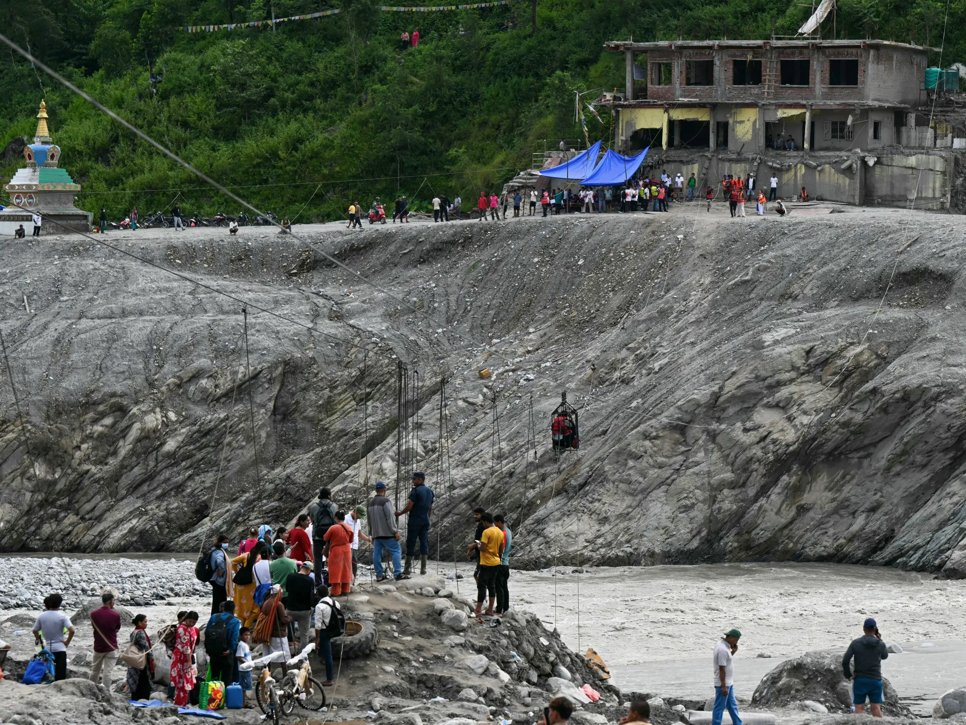 The Nepal floods question: When the Himalayas collapse, who gets warned?