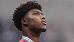 Why England wing Caluori played on with detached wrist ligament
