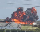 RAF jet crashes and explodes in Anglesey moments after pilots eject