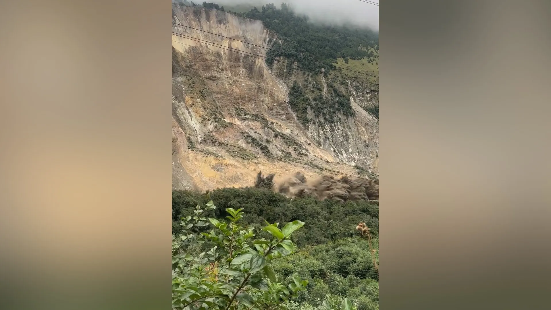 Heavy rain triggers landslide in Nepal’s Mustang District