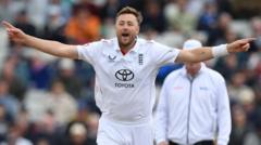 England's push for two-day win halted by weather