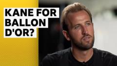 Kane on Ballon d'Or hopes