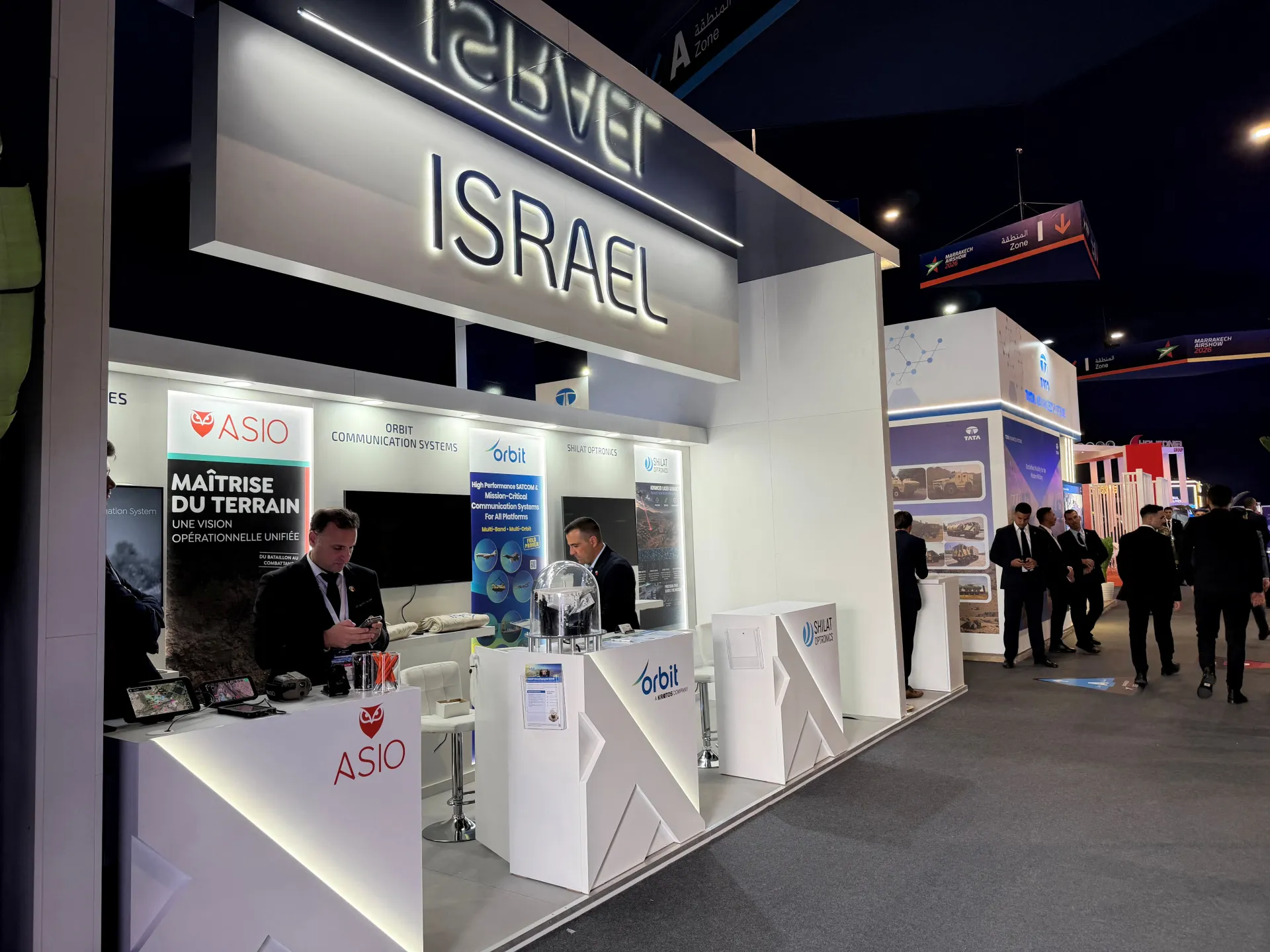 Israel opens first-ever pavilion at Morocco defence show