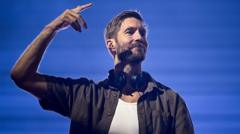 Calvin Harris recognised for 1.6m world record DJ set crowd