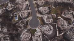 Drone captures devastating aftermath of Spokane wildfires