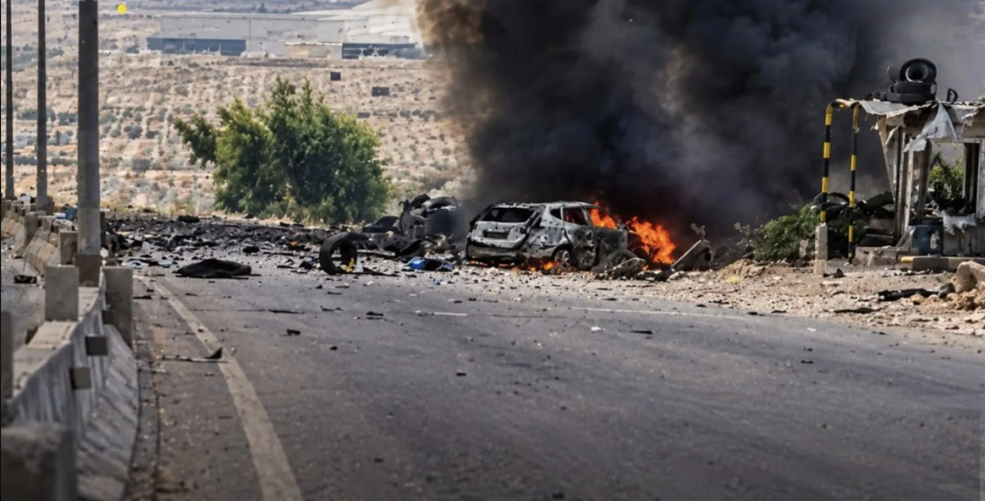 Explosion at depot storing weapons left from Syria war kills 14