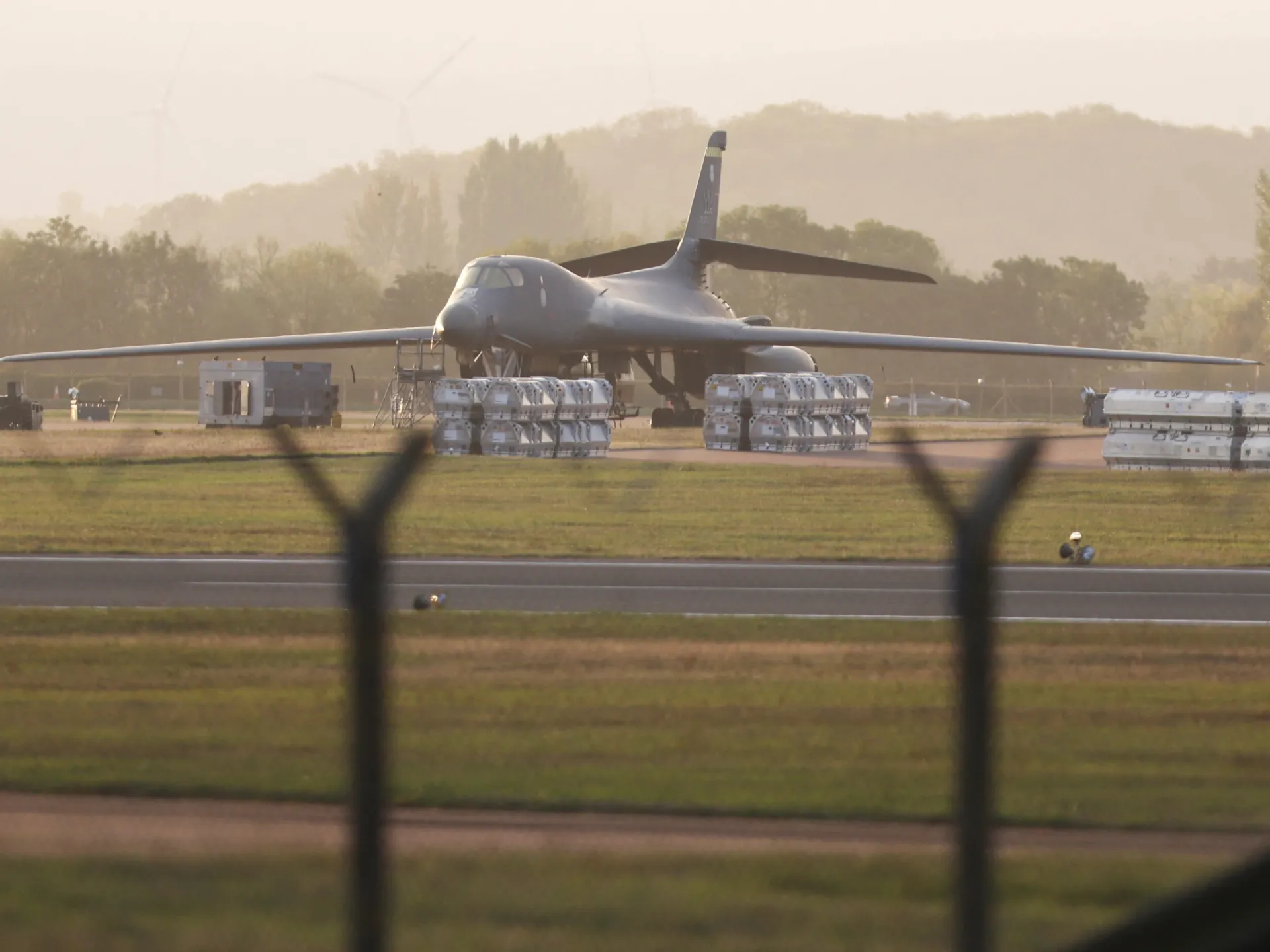 Five arrested near UK RAF base over suspected explosives ‘terror’ plot